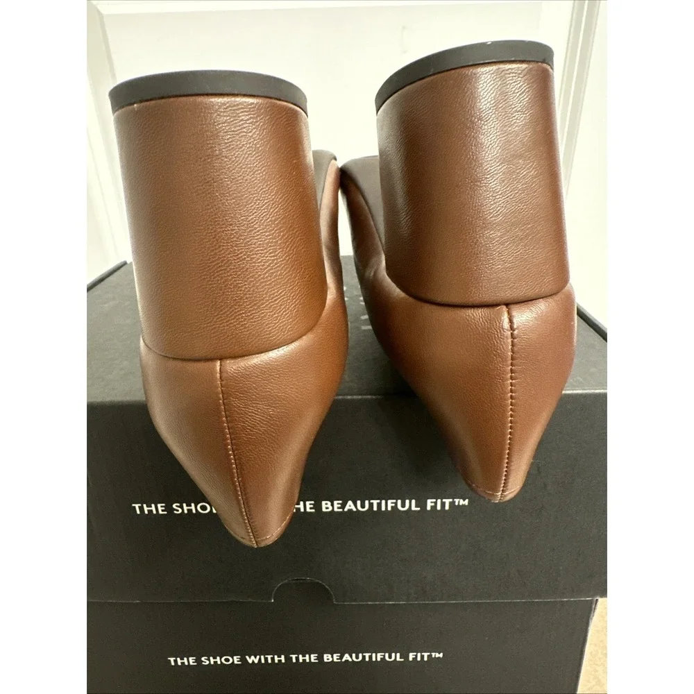 Naturalizer Women Size 9.5M Wynrie-Bit Block Heel Bit Loafer Cappuccino Brown‎